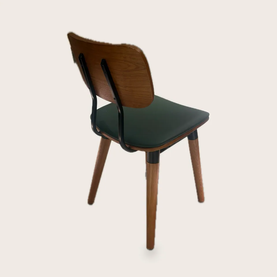 Barista Walnut-Back Chair view 2