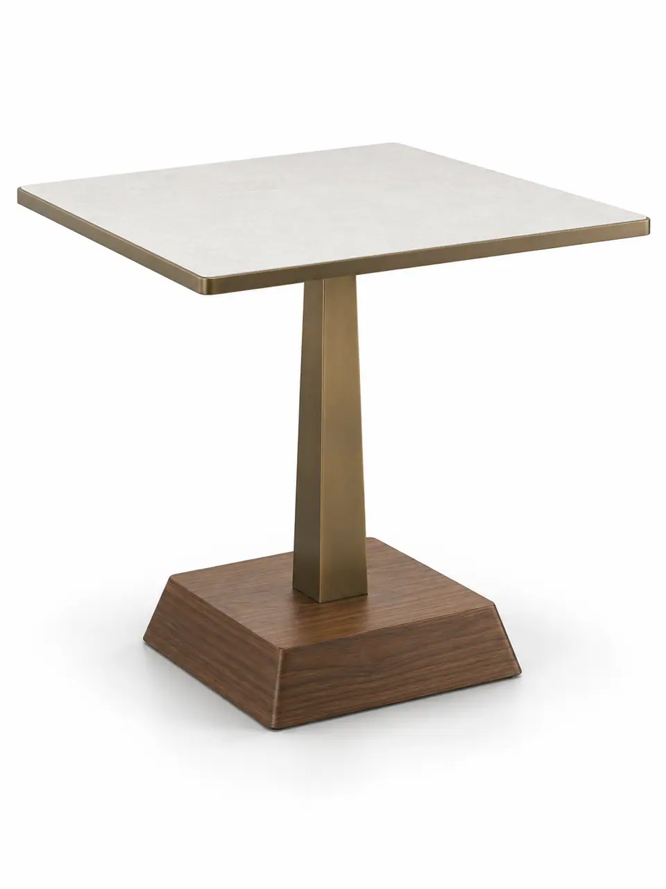 Bronze Taper-Column Plinth Two-Top