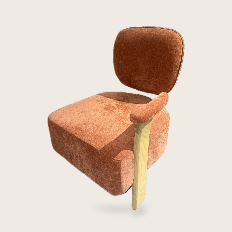 Cascara Paddle-Back Lounge Chair