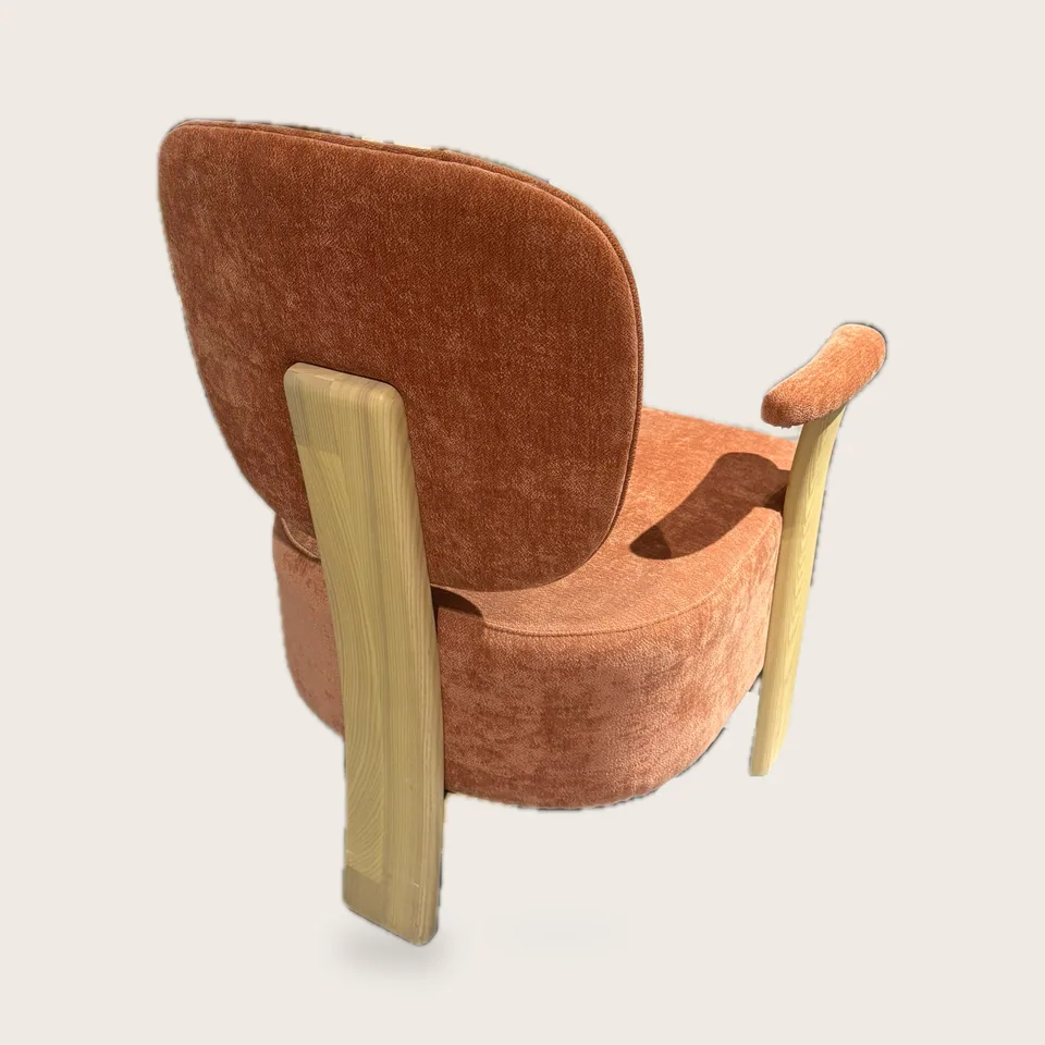 Cascara Paddle-Back Lounge Chair view 2