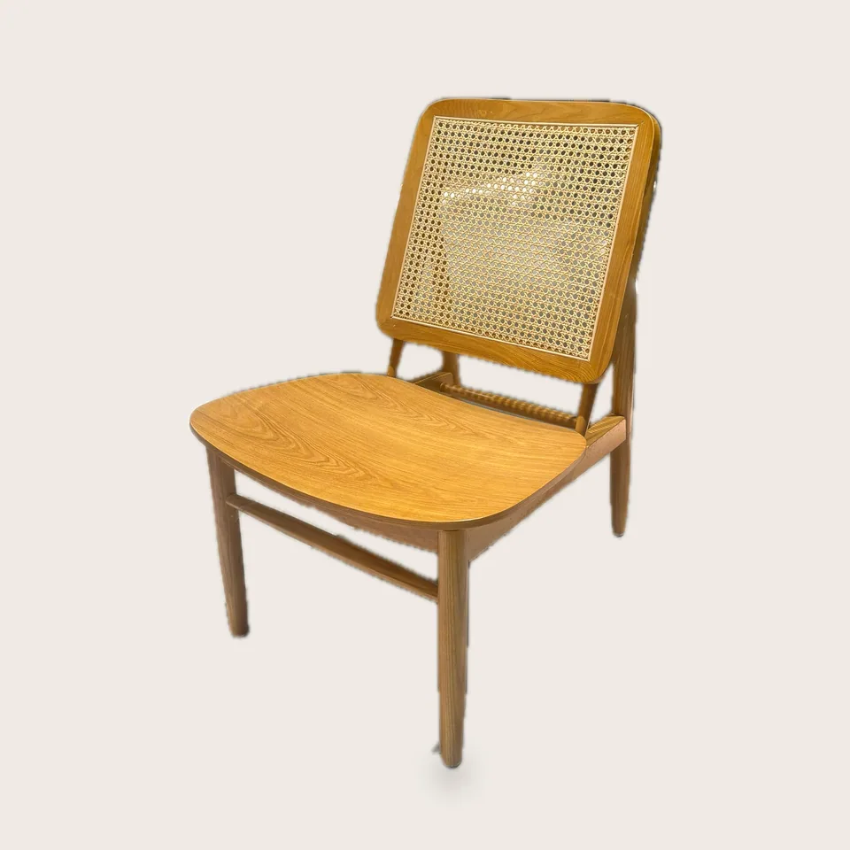 Demitasse Cane-Back Chair