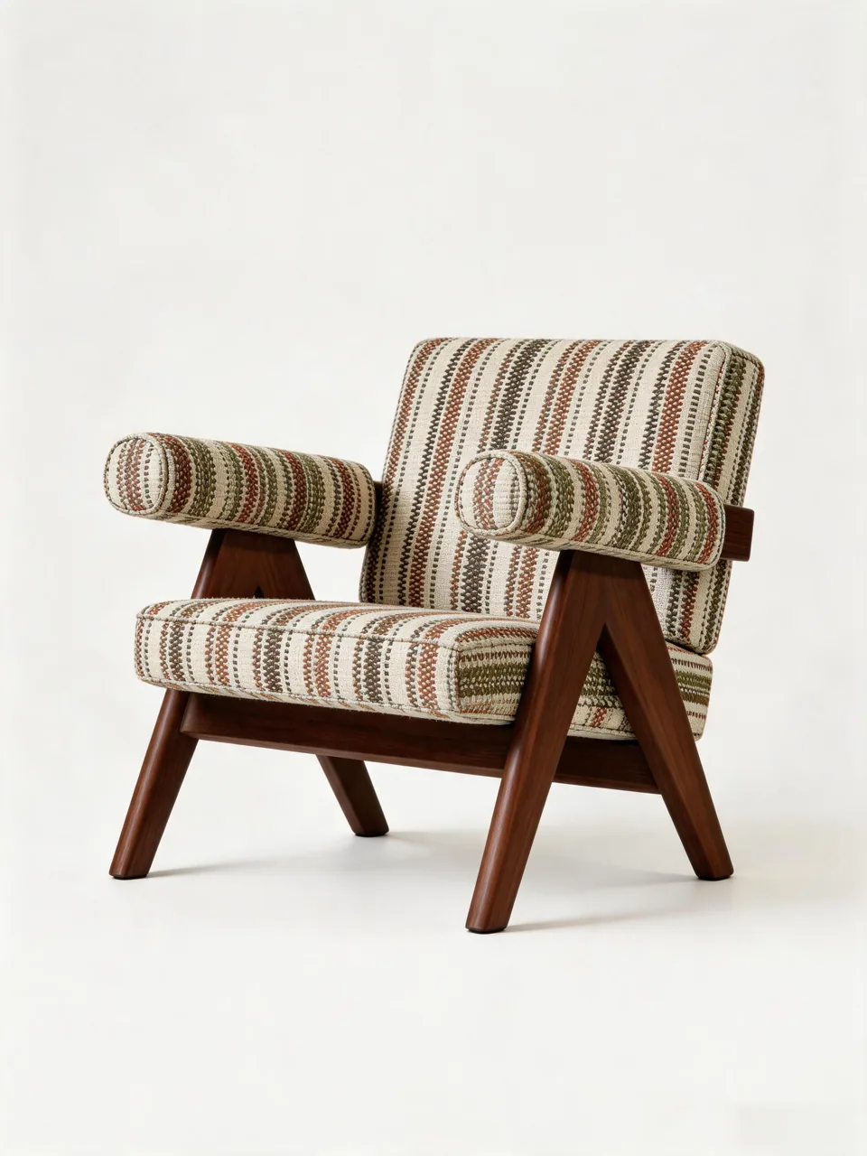 Harvest Stripe Compass Armchair