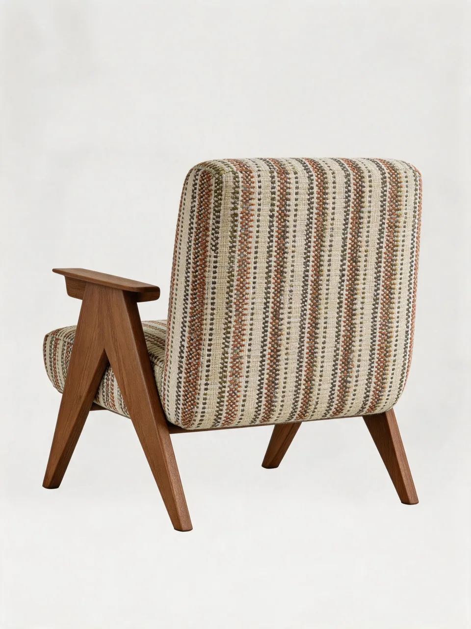 Harvest Stripe Compass Armchair view 4