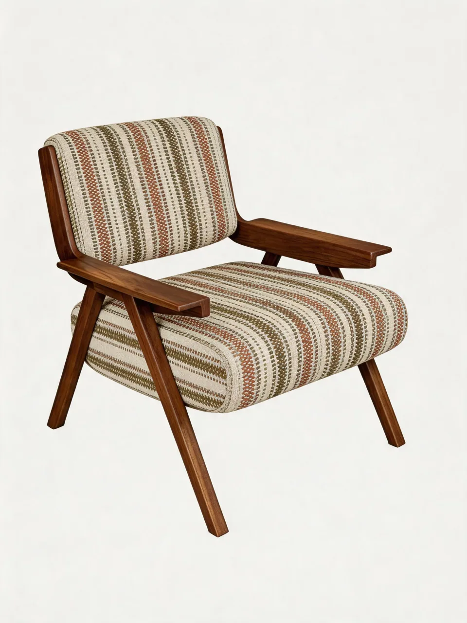 Harvest Stripe Compass Armchair view 5