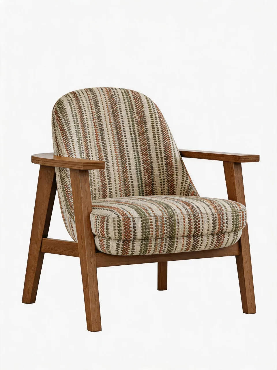 Harvest Stripe Compass Armchair view 6