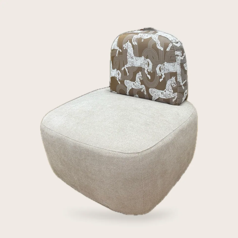 Latte Walnut-Panel Chair