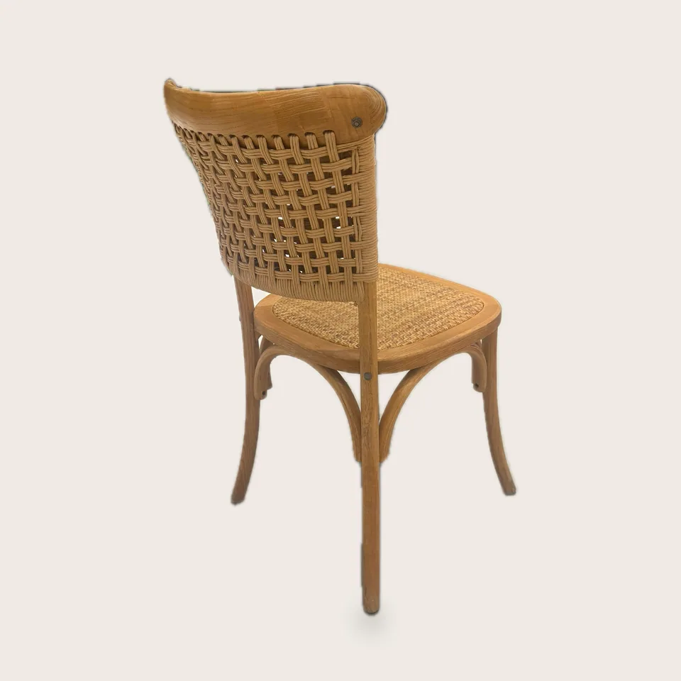Lungo Lattice-Back Chair view 2