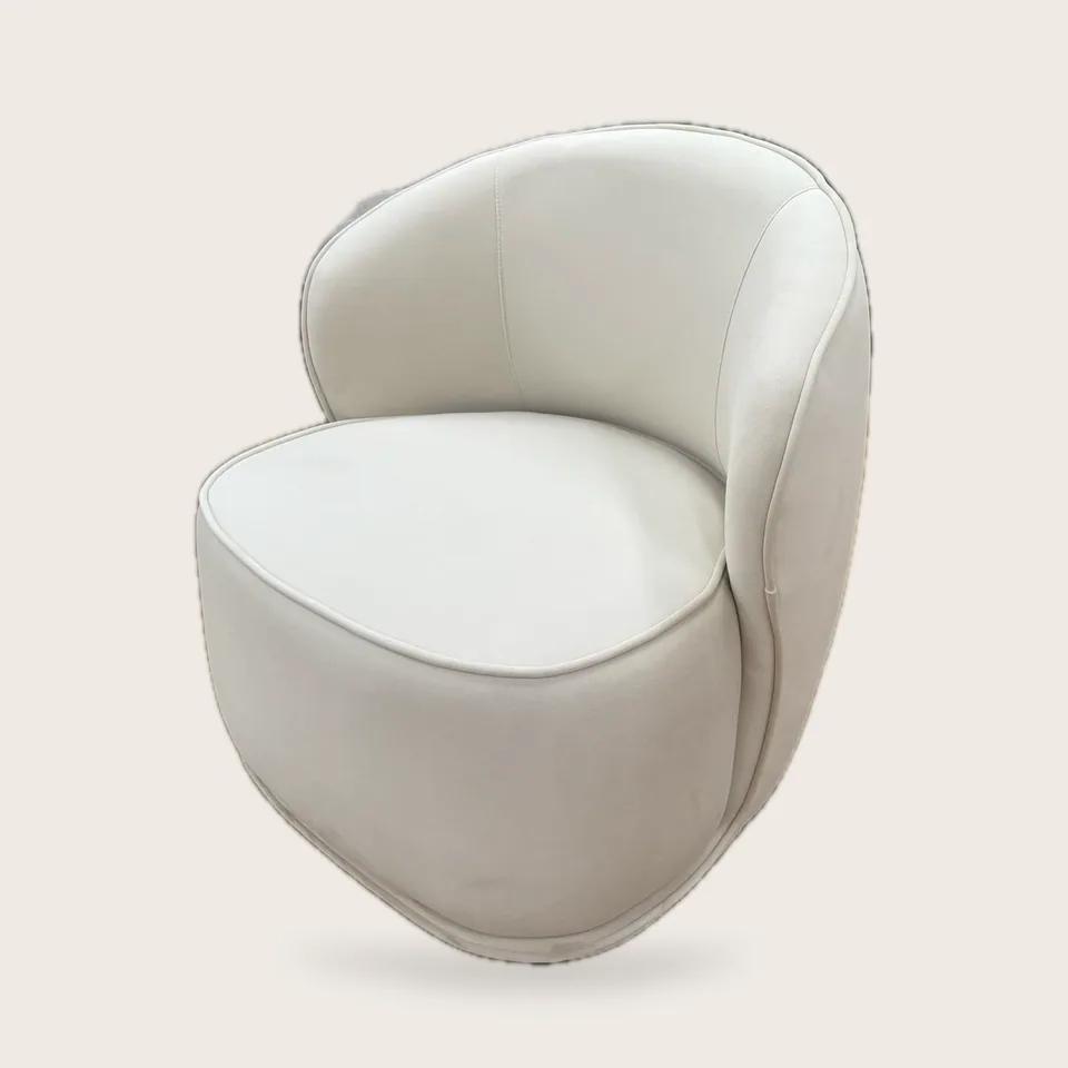 Oat Milk Tub Lounge Chair
