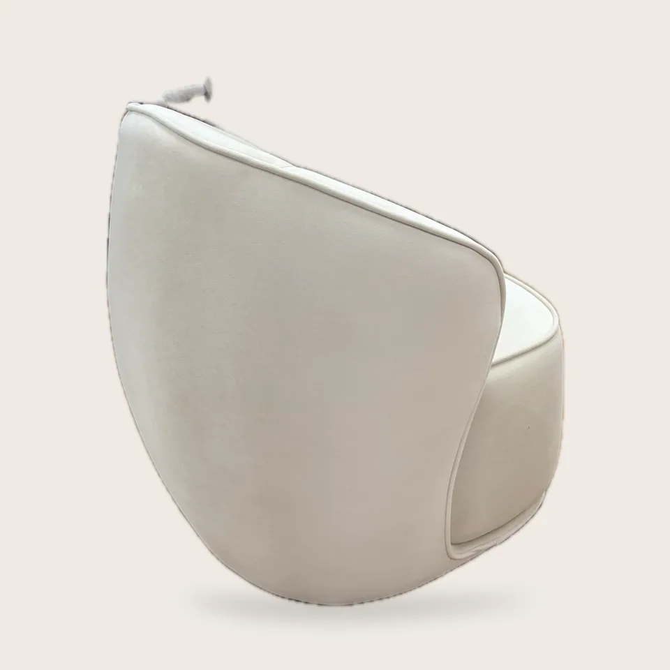Oat Milk Tub Lounge Chair view 2