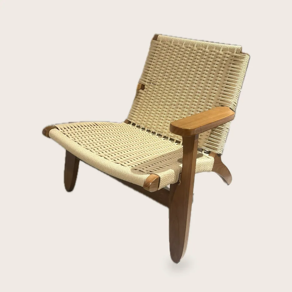 Paper-Cord Lounge Chair