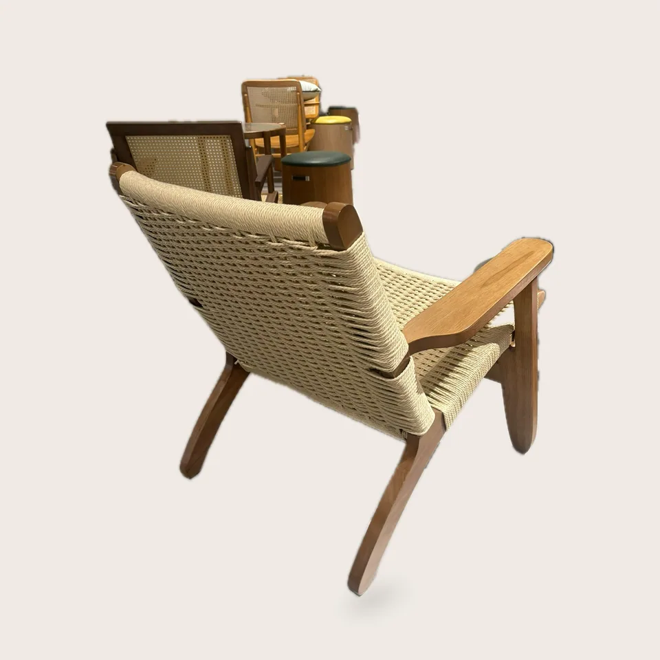 Paper-Cord Lounge Chair view 2