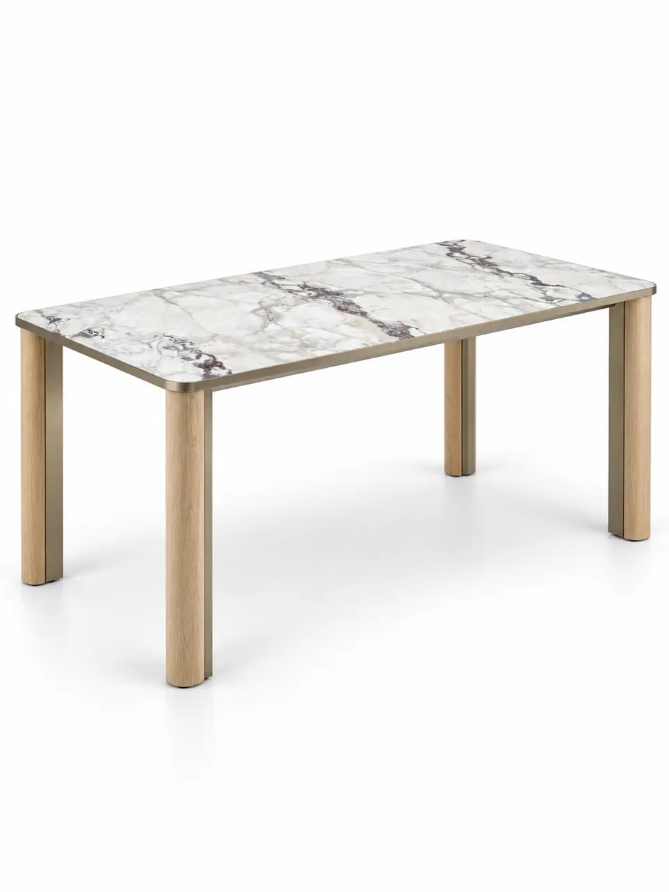 Plum-Vein Oak-Leg Long Table