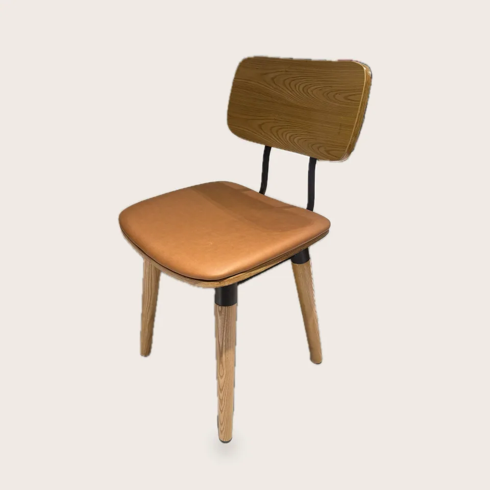 Roast Veneer-Back Cafe Chair