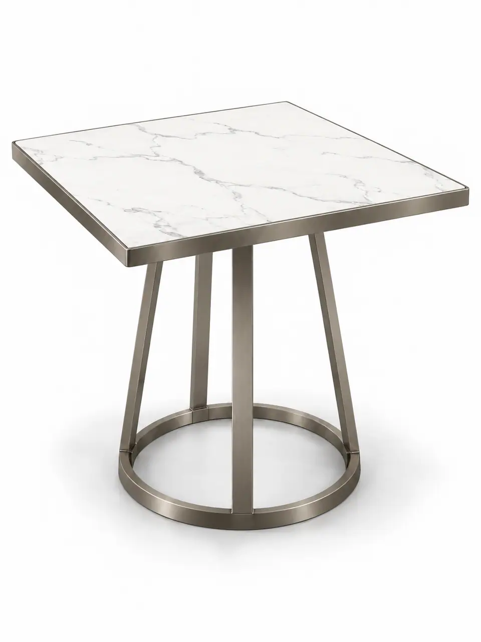 Smoked Nickel Hoop-Base Two-Top