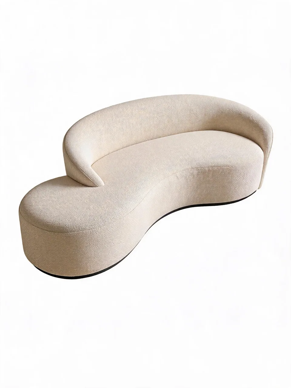 Sweep-Back Asymmetric Sofa