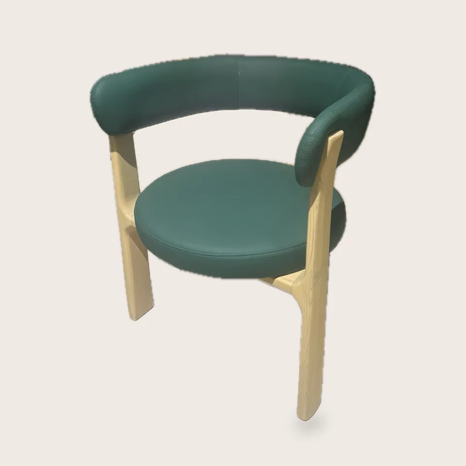 Teal Ring Chair